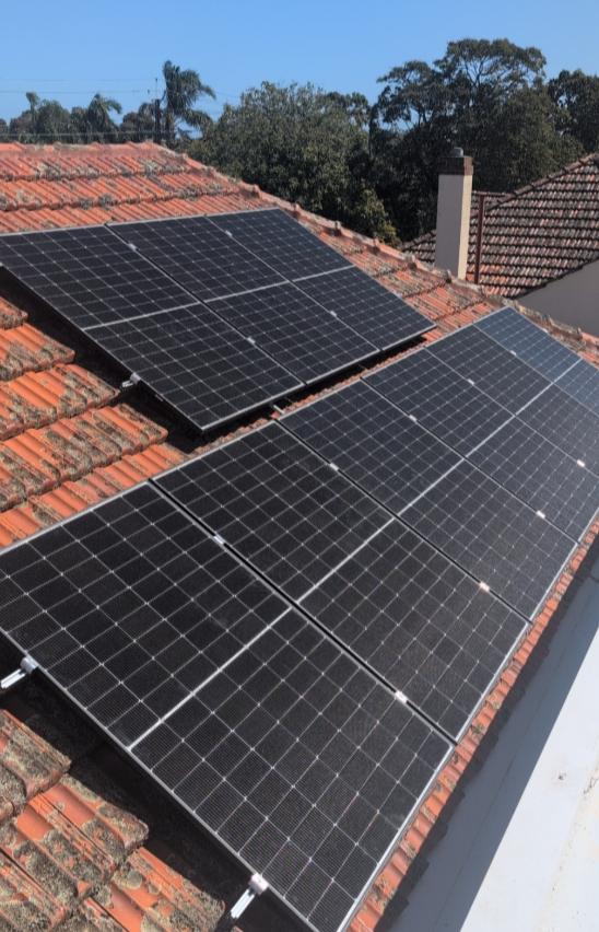 Solar Panels on Roof