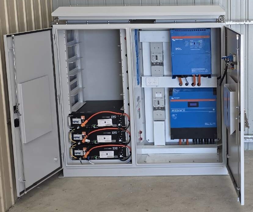 Stand Alone Power System Featuring Victron & Pylontech Components - Foul Bay SA