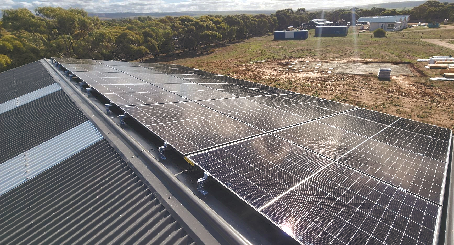 Off-grid power system solar panels callington south australia